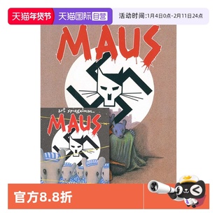 【自营】英文原版 Maus I II 鼠疫 2册 A Survivors Tale Art Spiegelman 阿特斯皮格曼 漫画绘本