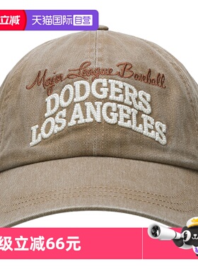 【自营】MLB休闲帽男女帽简约时尚潮流运动帽轻便复古帽3ACPV185N