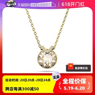 施华洛世奇Bella 自营 链坠金色流行时尚 简约项链 Swarovski