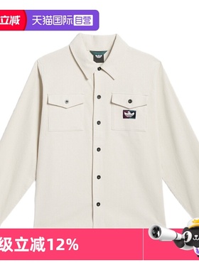 【自营】Adidas/阿迪达斯经典复古灯芯绒运动长袖衬衫JX5443休闲