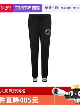 【自营】VJC范思哲 女士修身版运动休闲裤长裤卫裤73HAAT07 CF00T