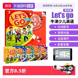 letsgo教材第四版 自营 牛津少儿英语 牛津英语教材 牛津少儿英语letsgo letsgo教材 12岁小学英语教材 6级