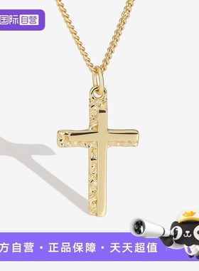 十字架项链925纯银银秋冬毛衣链