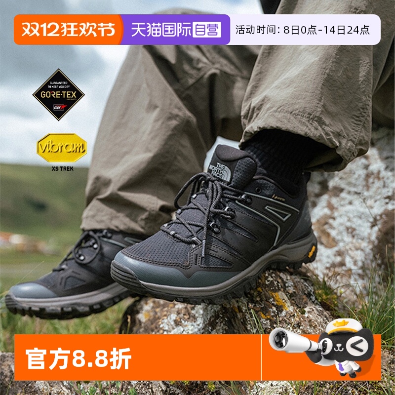 【自营】TheNorthFace北面徒步鞋男款Gore-Tex防水抓地户外鞋8AA9