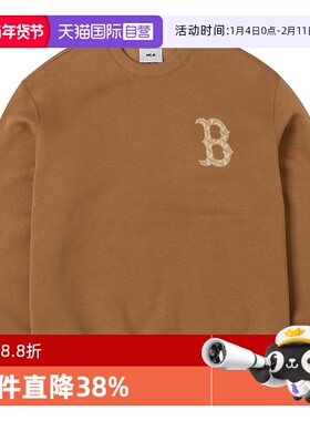 【自营】MLB圆领卫衣男装女装新款情侣运动服休闲套头衫3AMTM0946