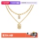 daisy 自营 beauty复古小众星辰双层叠戴项链可拆分2条锁骨链