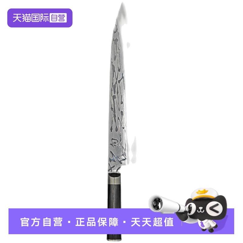 日本进口旬刀大马士革钢刺身刀