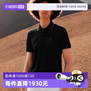 自营 范思哲男士 Versace T恤翻领宽松 商务休闲棉质POLO衫 短袖