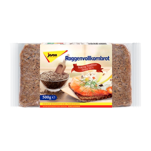 【自营】捷森黑麦面包健身减低脂早餐代餐饱腹全麦吐司糕点零食