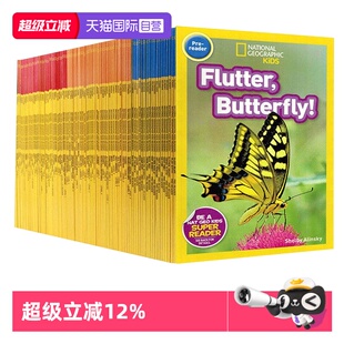 【自营】美国国家地理套装 英文原版 National Geographic Kids Readers Pre/Level 1/2/3进口图书 科普百科读物 分级阅读全彩版