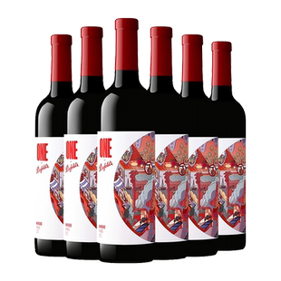 【自营】Penfolds奔富红酒整箱装法国原瓶进口一号干红葡萄酒6支