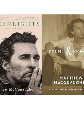 【自营】预售 诗与祈祷 绿灯 马修麦康纳自传 Poems Prayers Greenlights 精装 英文原版 Matthew McConaughey 奥斯卡获奖演员