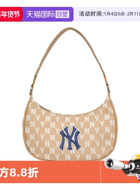 【自营】MLB男女腋下包22新款挎包休闲拎包单肩包3ABQS012N-50BGD