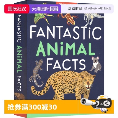 【自营】Miles Kelly Fantastic Animal Facts 奇妙动物百科 儿童科普 800+小知识 小学生英语课外读物 英文原版进口图书