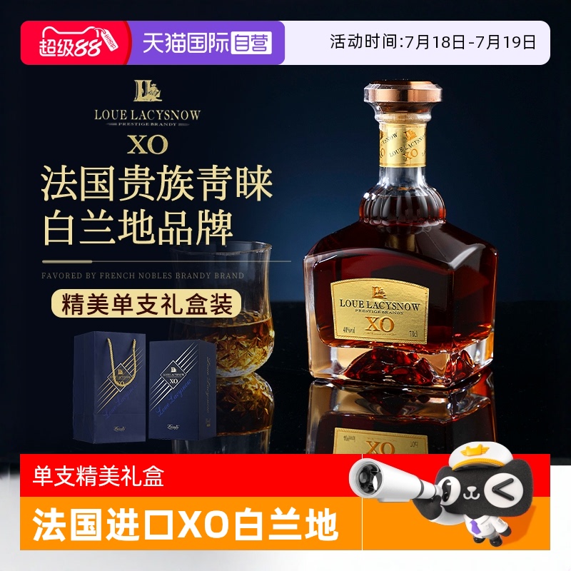 法国进口洋酒XO白兰地酒40度烈酒
