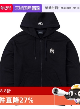 【自营】MLB夹克外套男女装情侣新款运动服休闲服3ATRB0144-50BKS