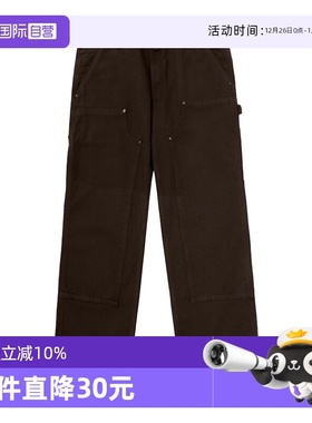 【自营】carhartt卡哈特B136复古加厚帆布工装裤男直筒伐木裤新款