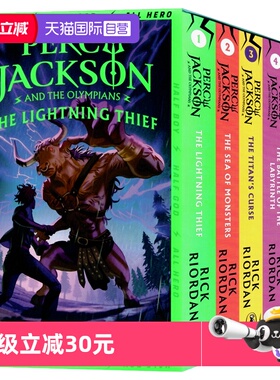 【自营】Percy Jackson 波西杰克逊全套22册英文原版小说阿波罗的审判奥林匹斯英雄埃及守护神北欧神话波西杰克逊与魔兽之海青少年
