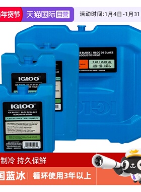 【自营】IGLOO蓝冰冰盒背奶储奶专用冰袋制冷冷藏保鲜保温箱运输