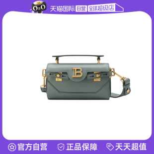 牛皮优雅手提单肩斜挎包 BALMAIN巴尔曼女士气质百搭经典 自营