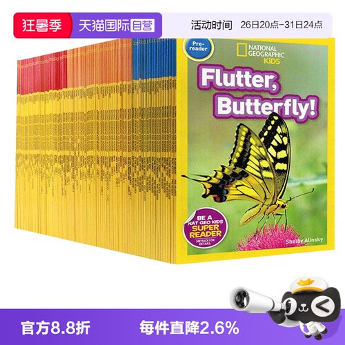 自营国家地理分级阅读英文原版