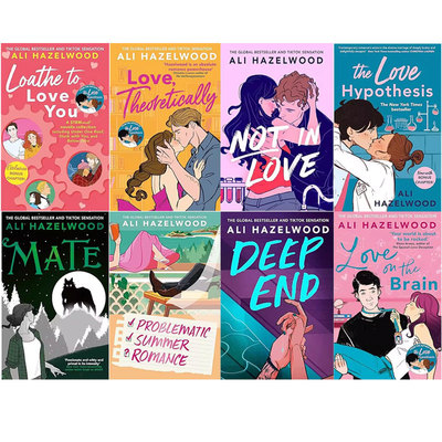 【自营】预售 艾利黑泽尔伍德 真爱假说 爱的记忆 深渊等北美晋江文学言情小说  英文原版 The Love Hypothesis Ali Hazelwood