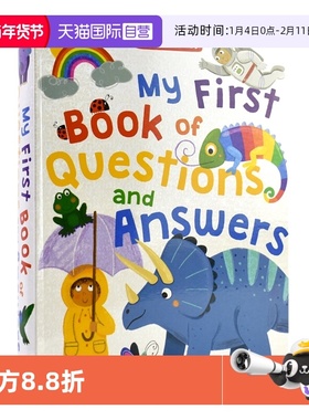 【自营】Miles Kelly My First Question and Answer Book 4-8岁启蒙百科问答科普 384页超厚 英语课外读物 英文原版进口儿童图书