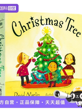 【自营】圣诞树 Christmas Tree 英文原版绘本 儿童圣诞节主题单词启蒙认知 亲子共读图画书 圣诞节礼物 纸板书 David Martin