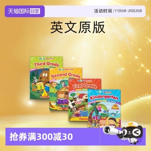 Smart Grade 自营 Scholastic 美国学乐聪慧系列教辅 幼儿园小学英语教育 Practice 英文原版 Kindergarten 越学越聪明