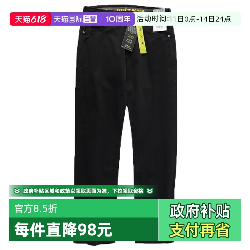 Lee李拉链长裤春秋牛仔裤