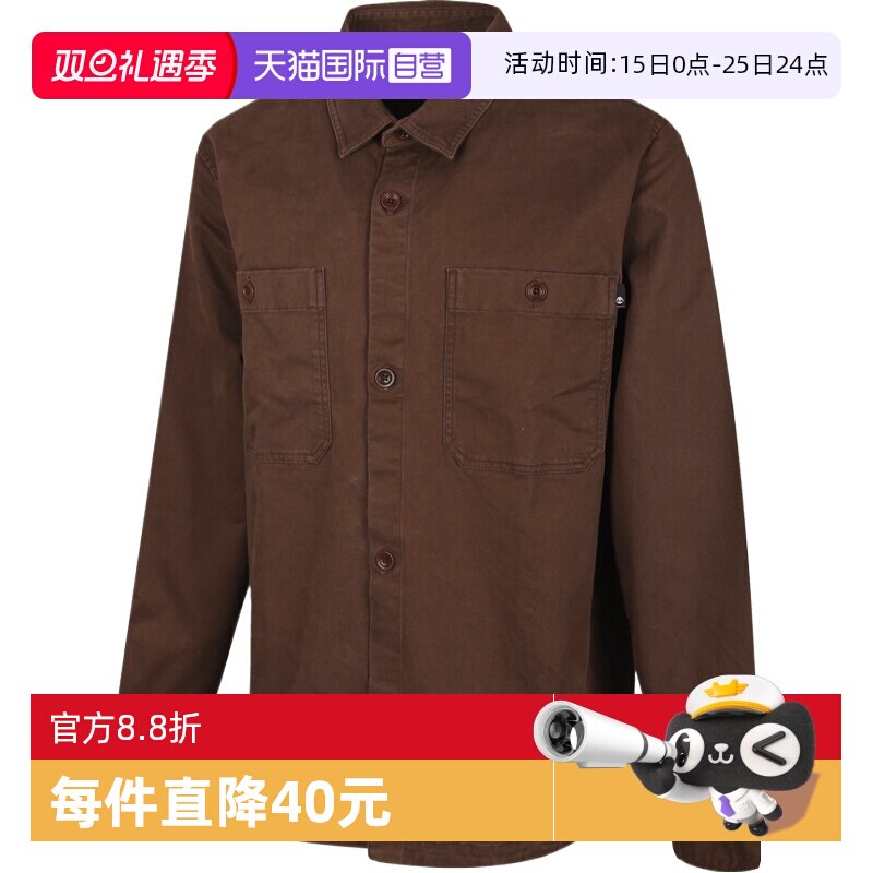【自营】Timberland添柏岚男子运动休闲长袖衬衫A44W5-243