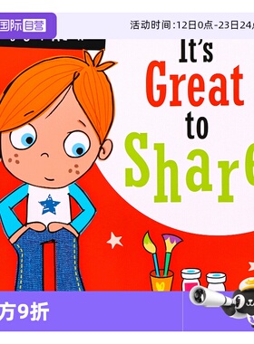 【自营】英文原版绘本 分享真的太棒了 It’s great to share 儿童性格行为习惯养成 亲子早教启蒙 图画故事书 平装 Stuart Lynch