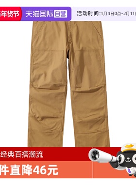 【自营】carhartt双膝多口袋工装裤男士宽松直筒长裤春夏秋102802
