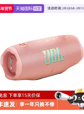 【自营】JBL CHARGE6冲击波6代无线蓝牙音箱户外便携音响 海外版