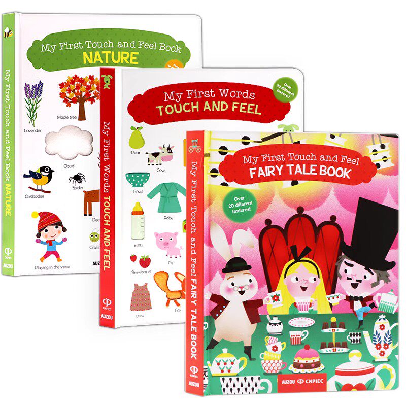 【自营】我的首本触摸书系列 英文原版绘本My First Words touch and feel nature fairytale book 感受自然童话 启蒙图画书精装使用感如何?