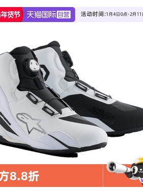 【自营】a星休闲骑行靴FASTER-4 BOA摩托车机车短靴防摔摩托鞋男