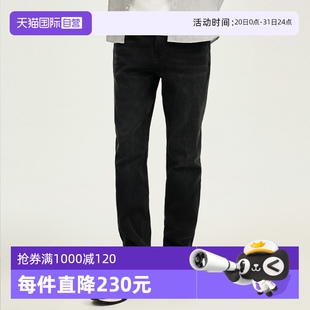 男 自营 直筒空调牛仔裤 莱卡弹力修身 Polo Marc 商场同款