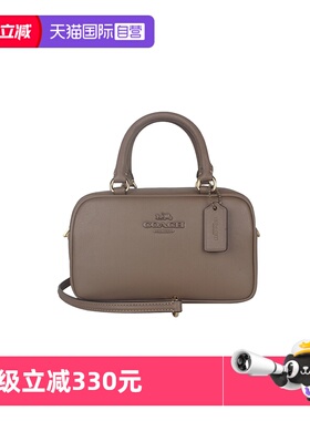 【自营】COACH/蔻驰女士皮质单肩斜挎手提包CT776IMV2R