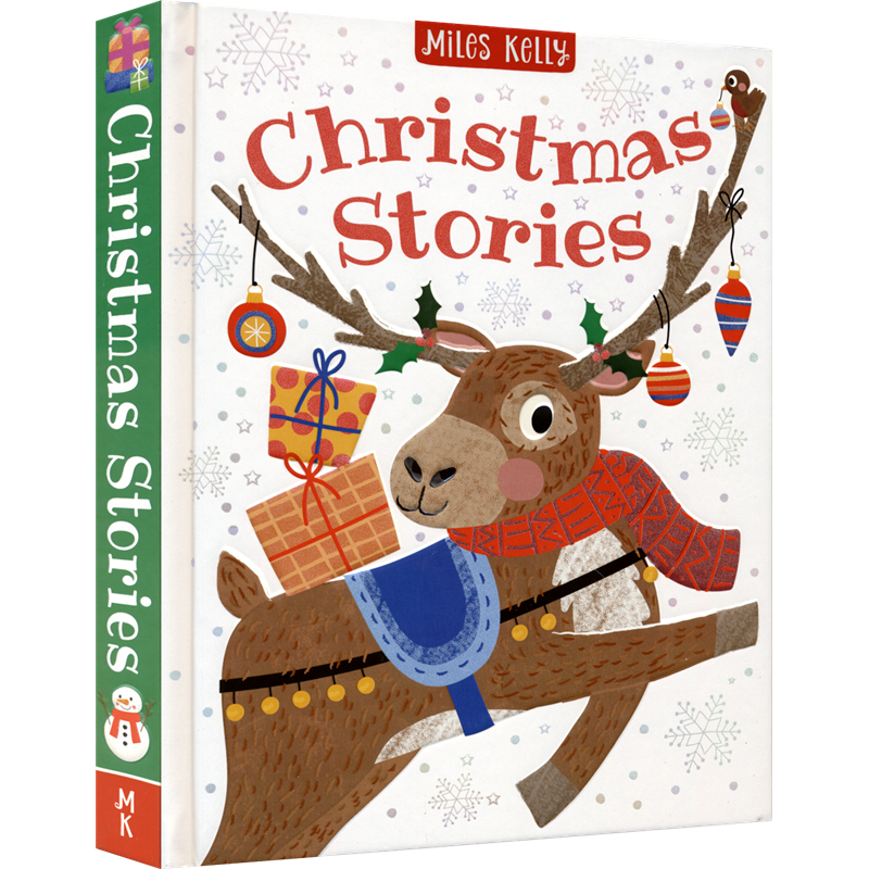【自营】Miles Kelly Christmas Stories 圣诞主题故事 精装版 圣诞故事合集 胡桃夹子 圣诞前夜 亲子读物 儿童英语绘本 英文原版