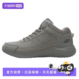 自营 舒适加绒时尚 SKECHERS斯凯奇休闲鞋 男鞋 保暖跑步鞋 新款
