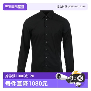 ARMANI 衬衣 自营 长袖 薄款 阿玛尼24春夏新品 EMPORIO 纯色男士
