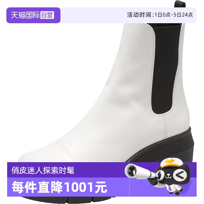 思缇韦曼女士厚底短靴切尔西靴