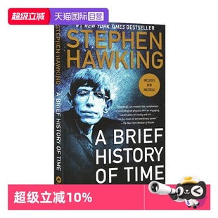 史蒂芬霍金 宇宙知识科技丛书 Time History 英文原版 Brief 科普百科插画版 时间简史 自营