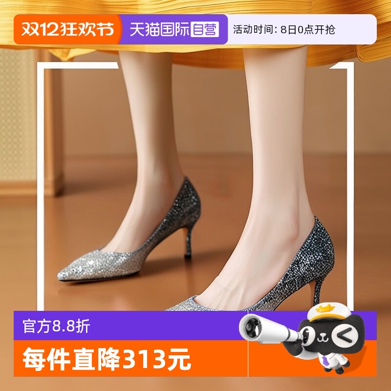 JimmyChoo高跟鞋女鞋周仰杰凉鞋