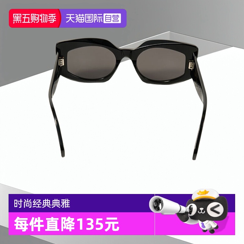 【自营】Celine CELINE 3 DOTS蝴蝶形太阳镜女士国际版 CL40277I