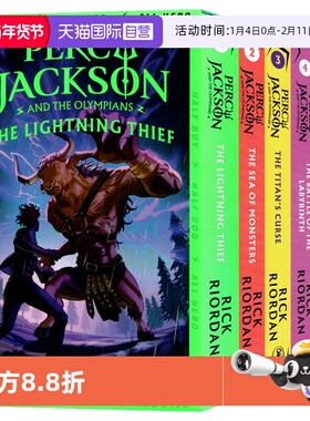 【自营】Percy Jackson 波西杰克逊全套22册英文原版小说阿波罗的审判奥林匹斯英雄埃及守护神北欧神话波西杰克逊与魔兽之海青少年