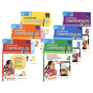 【自营】SAP Learning English Comprehension Skills 新加坡学习系列 阅读理解技巧 7大阅读技巧 英文原版教辅 英文原版进口图书