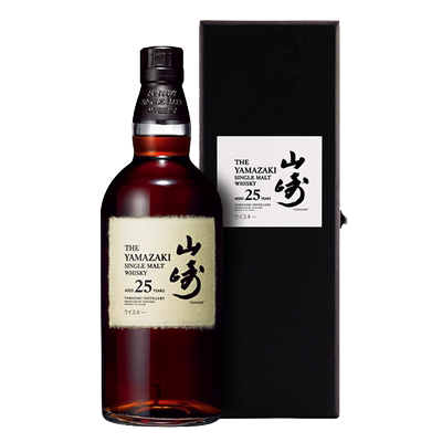 日本进口山崎25年威士忌700ml