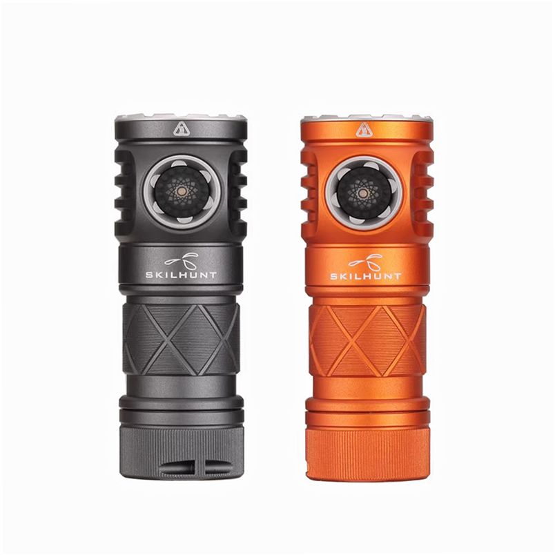 思凯特EC200S-Mini RED 红光+白光18350可充电便携手电筒SKILHUNT