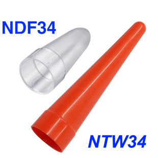 34mm手电筒 NTW34橘色指挥棒 NDF34半透明柔光罩 nitecore